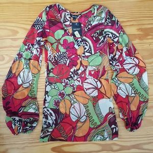 Karen Kane tropical print tunic